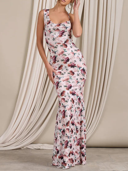 Floral Slim Fit Dress