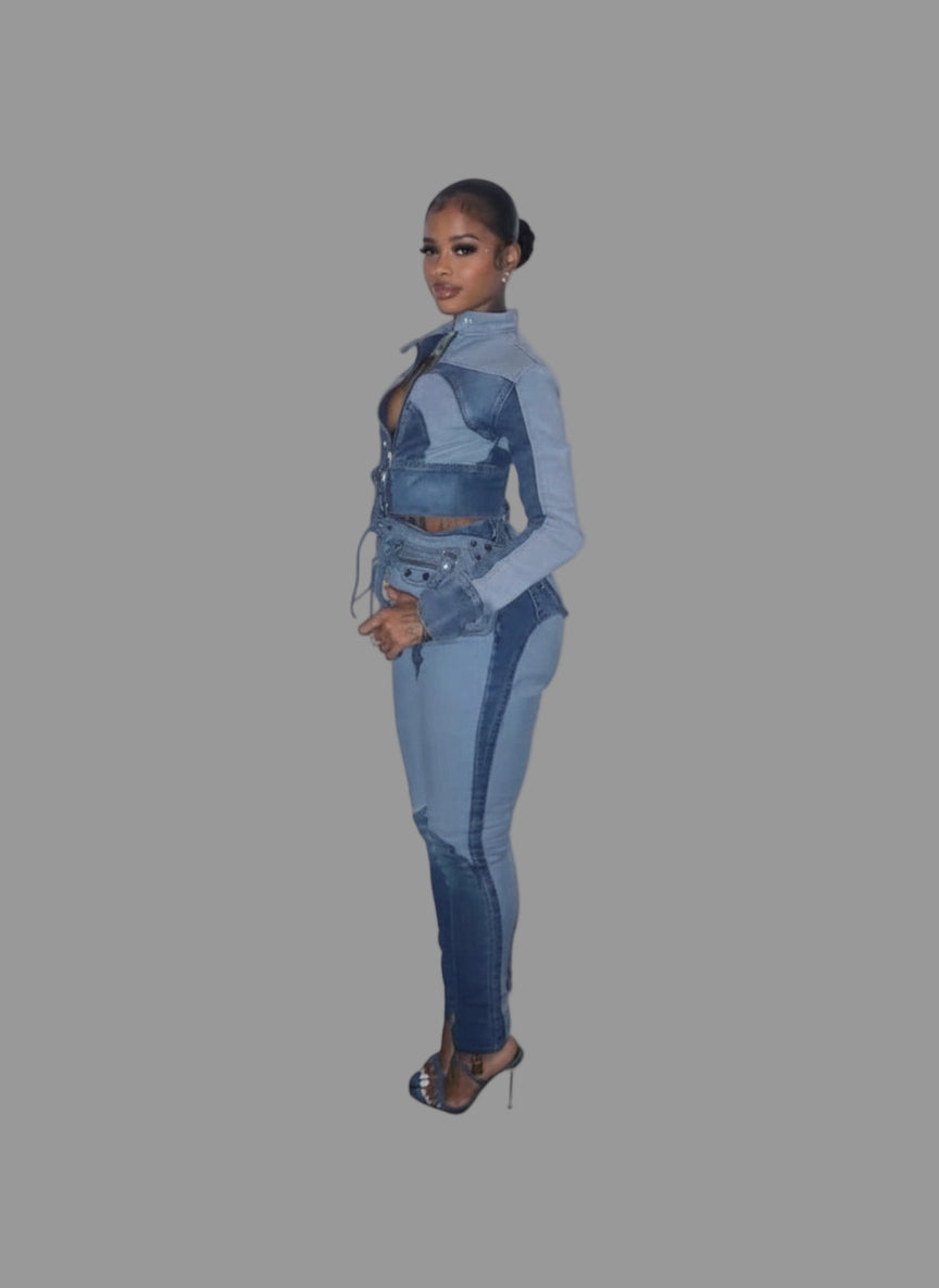 Sexy Jean Stretch Set