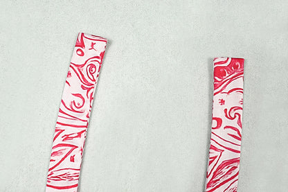 Backless Halter Two-Piece Set