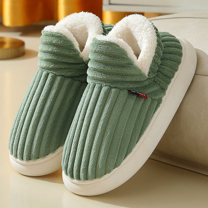 Plain Plush Slippers