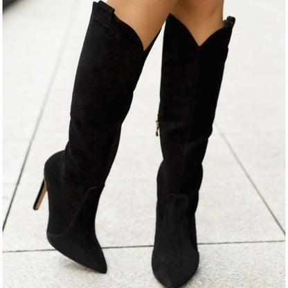 Sexy Pointed Canister Boots