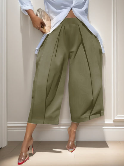 Casual Wide Leg Pants