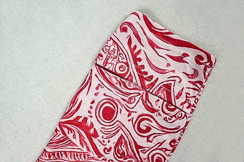 Backless Halter Two-Piece Set