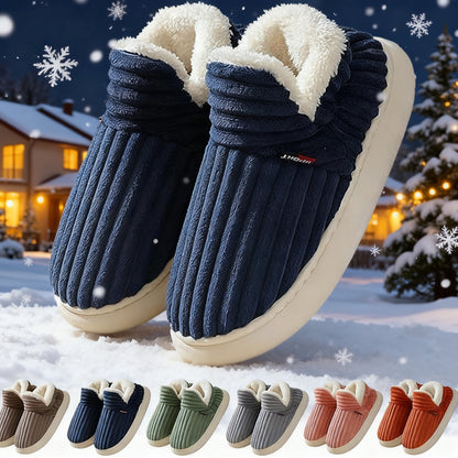 Plain Plush Slippers