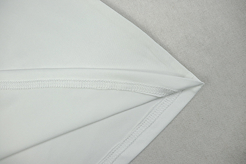 Backless Pleated Dress