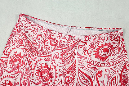 Backless Halter Two-Piece Set