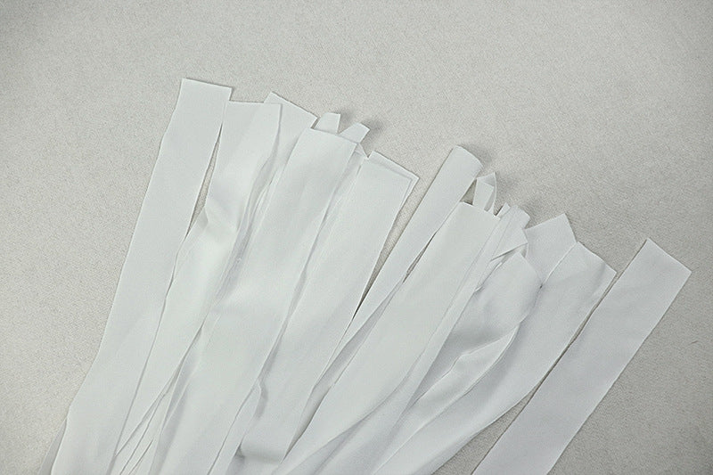 Backless Pleated Dress