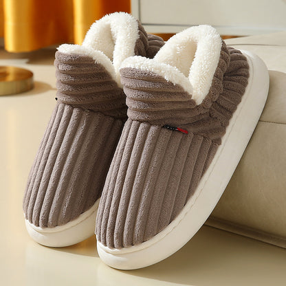Plain Plush Slippers