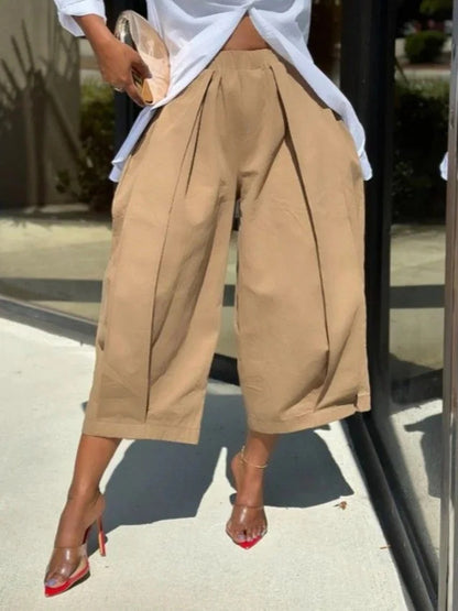 Casual Wide Leg Pants